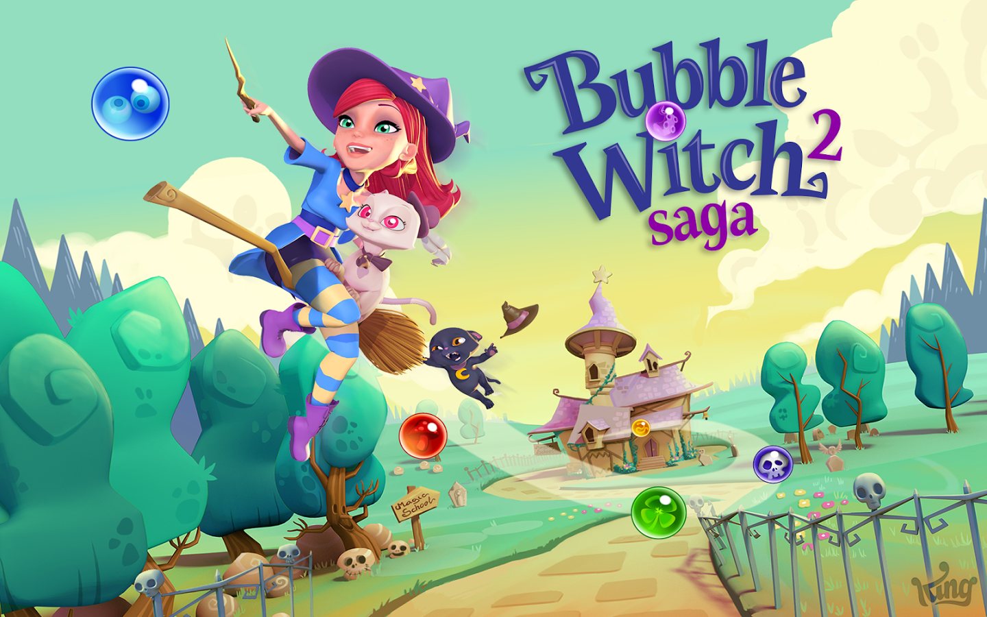 Bubble Witch Saga 2 screenshot