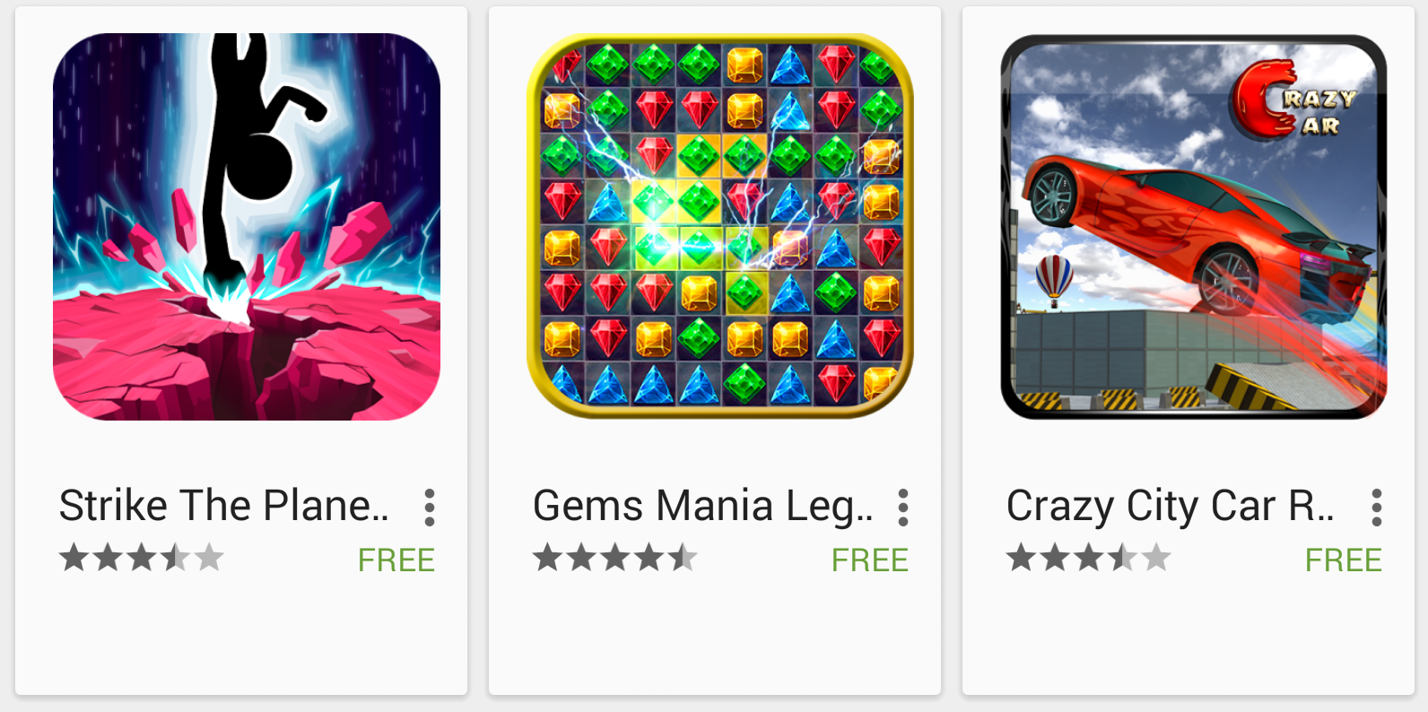 App Names May Cut Off When Browsing Google Play