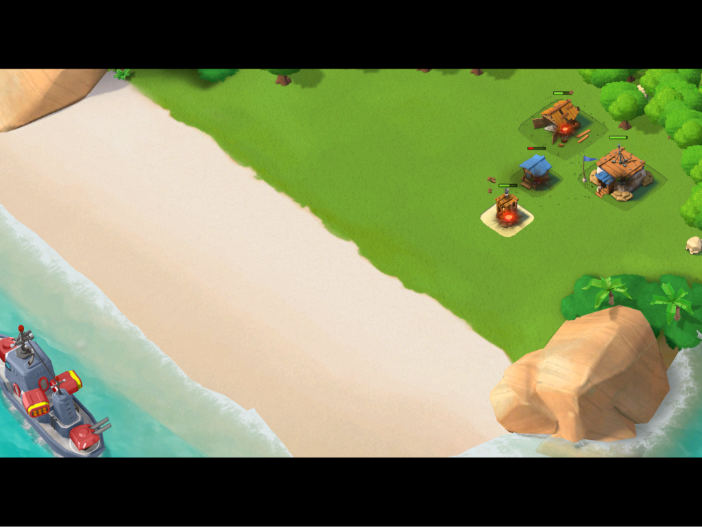 Boom Beach gets players into the action qucikly