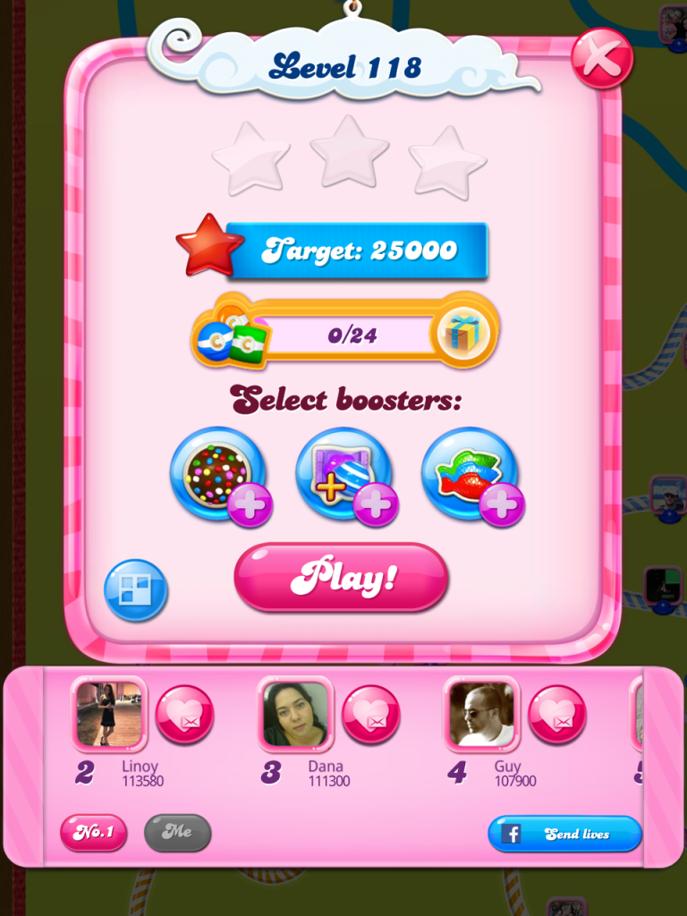 Candy Crush Saga appeals to achievers
