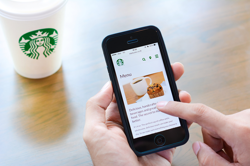 Starbucks Transactions 21 Percent Mobile