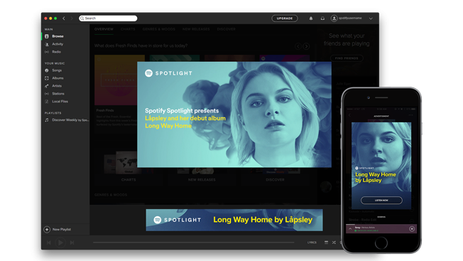 Spotify New Mobile Ad Format