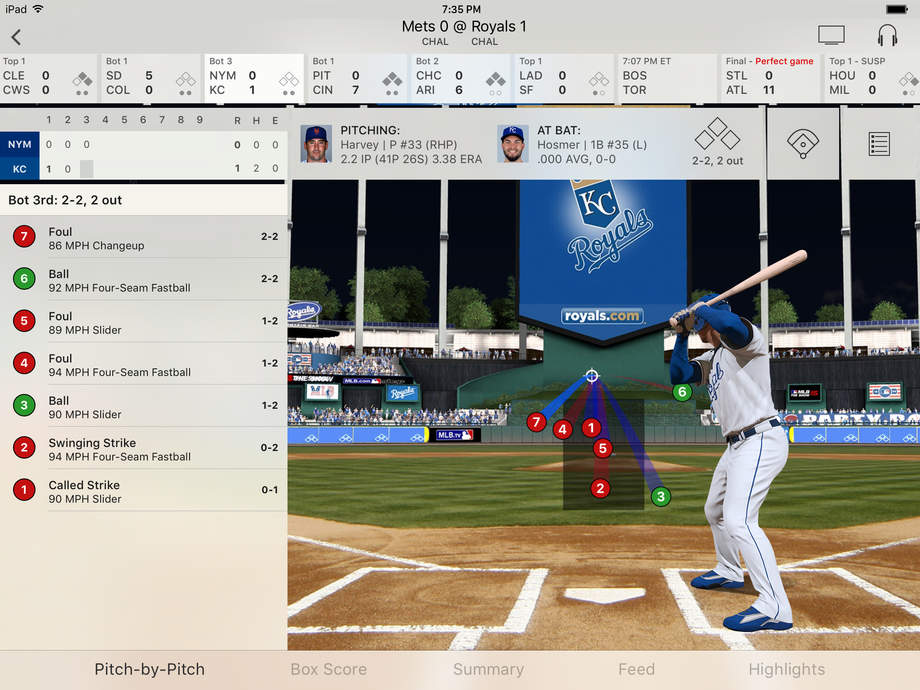 MLB at Bat screenshot
