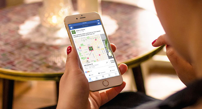 Facebook Beacon Mobile Engagement In-store