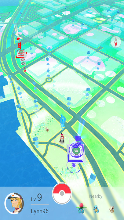Pokemon GO City Map
