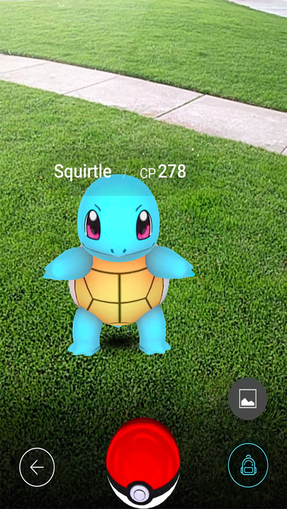 Squirtle Pokemon GO