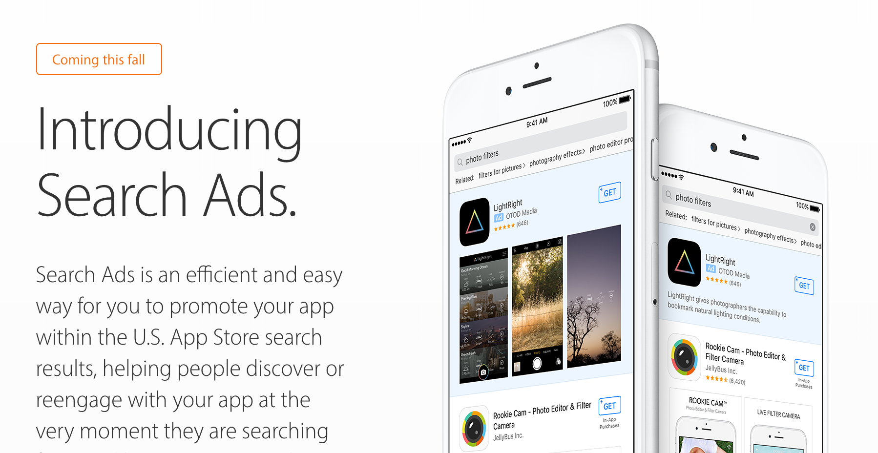Search Ads App Store Apple