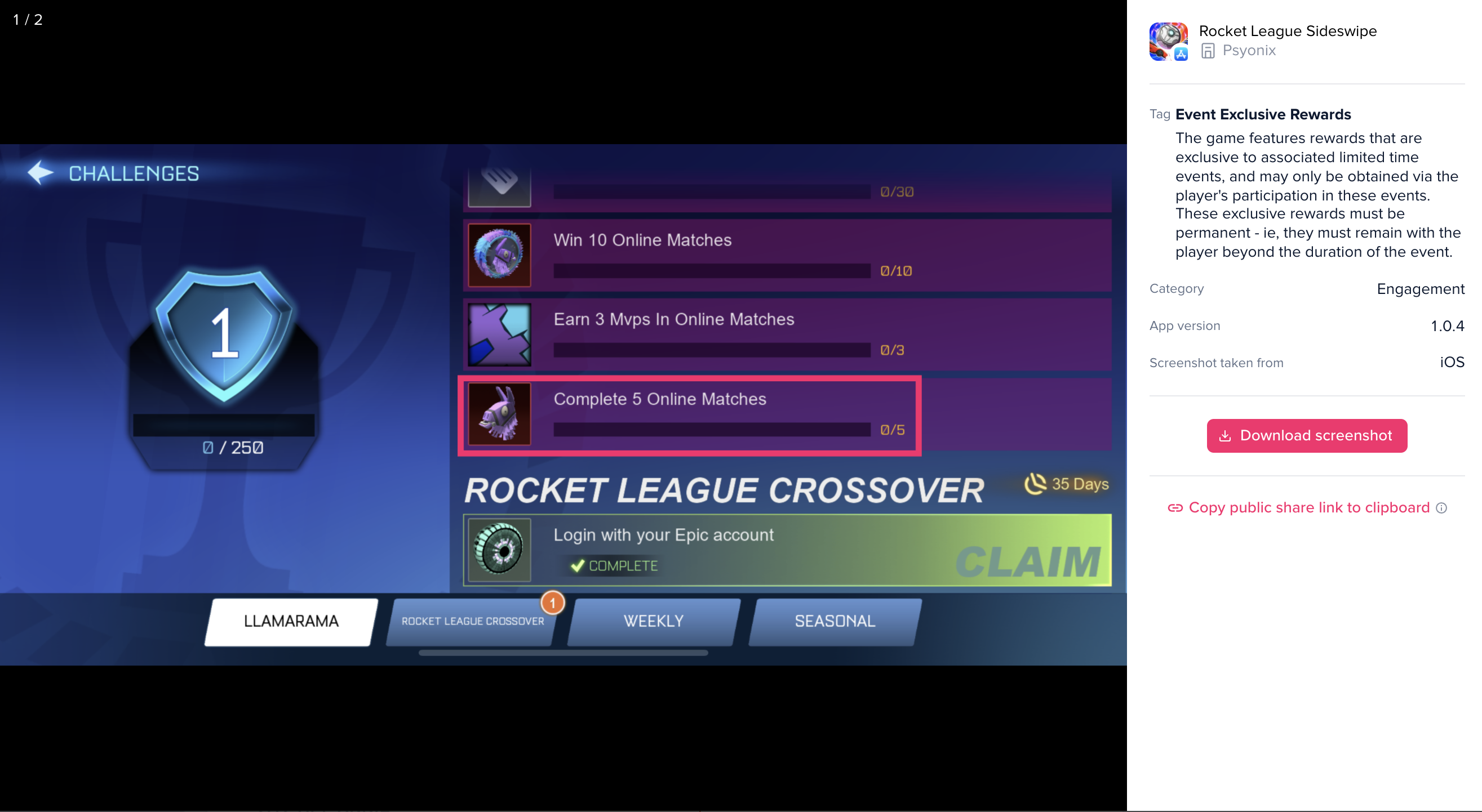 Rocket league sideswipe download